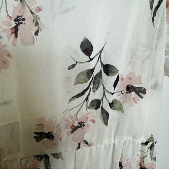 Torrid Floral Hi-Low Chiffon Tunic Top – Size 2x - Picture 5 of 7